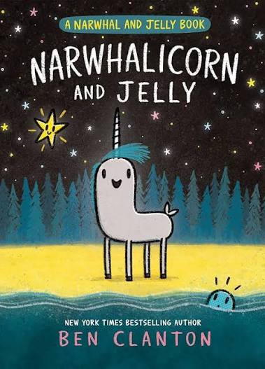 Narwhalicorn and jelly By Ben Clanton