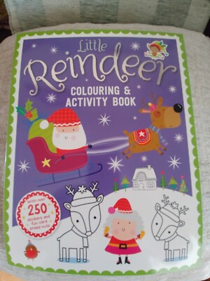 Little Reindeer- Colouring&Activity Book