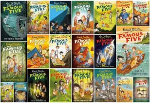 The Famous Five- Complete set of 21 Books -Enidd Blyton