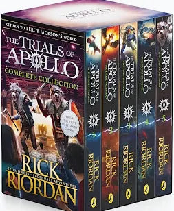 The Trials of Apollo- By Rick Riordan -Complete Collection