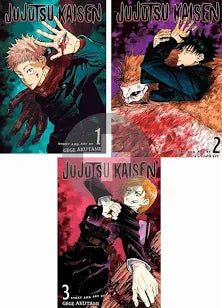 Jujutsu Kaisen Manga Volume 1 - 3 Collection Set