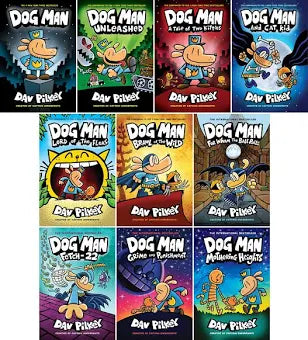 Dogman Set of 10 books