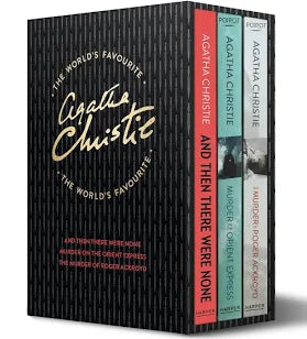 Agatha Christie- Set of 3 books