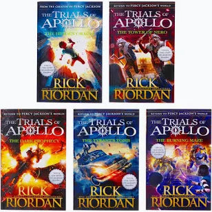 The Trials of Apollo- By Rick Riordan -Complete Collection