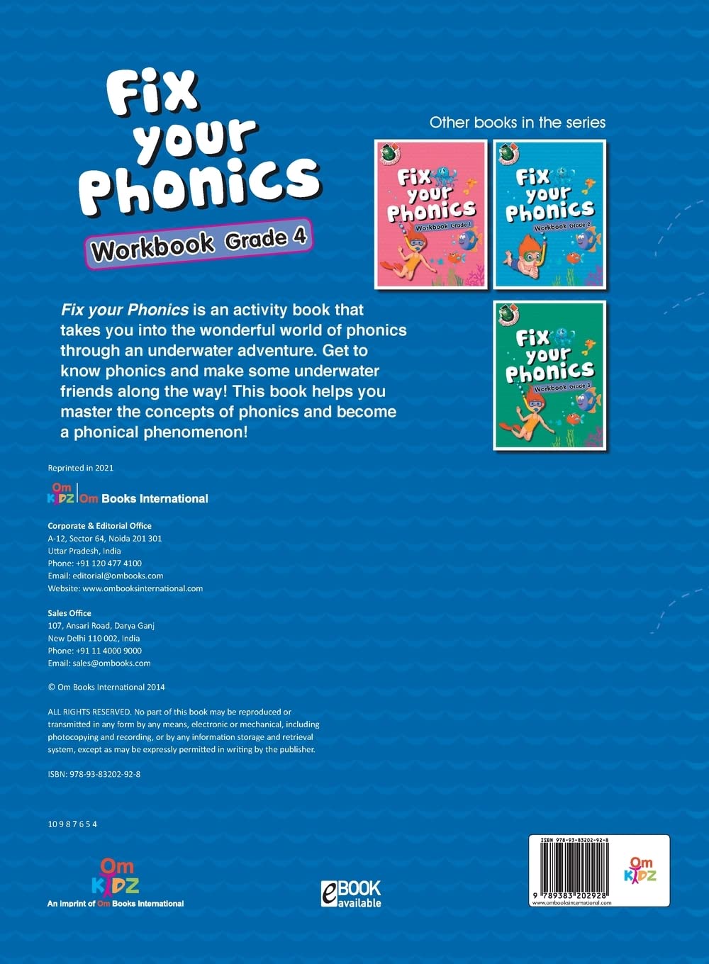 Fix Your Phonics Activity Workbook Grade-4