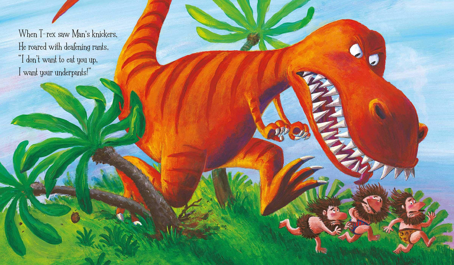 Dinosaurs Love Underpants-Paperback
