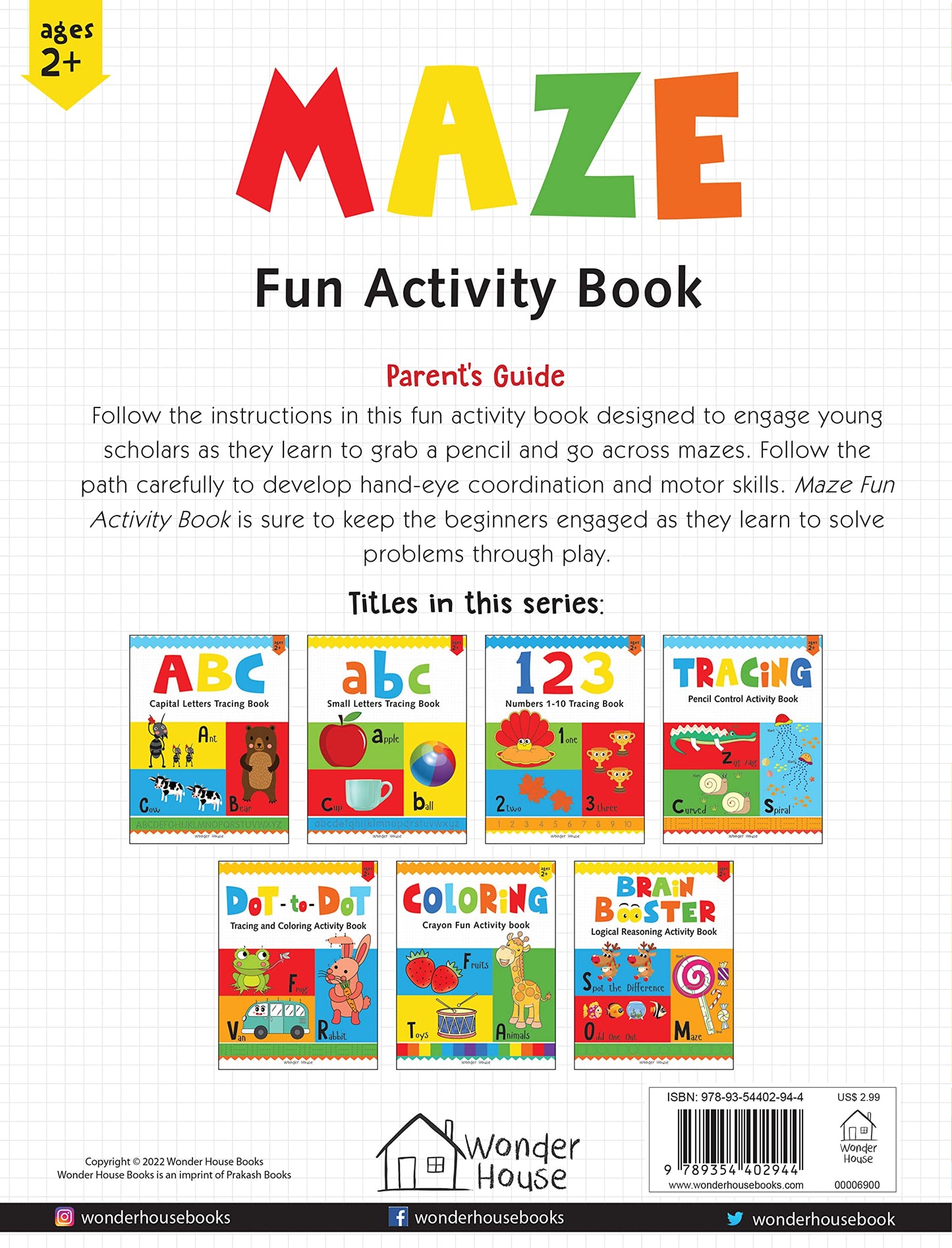 Maze - Fun Activity Book