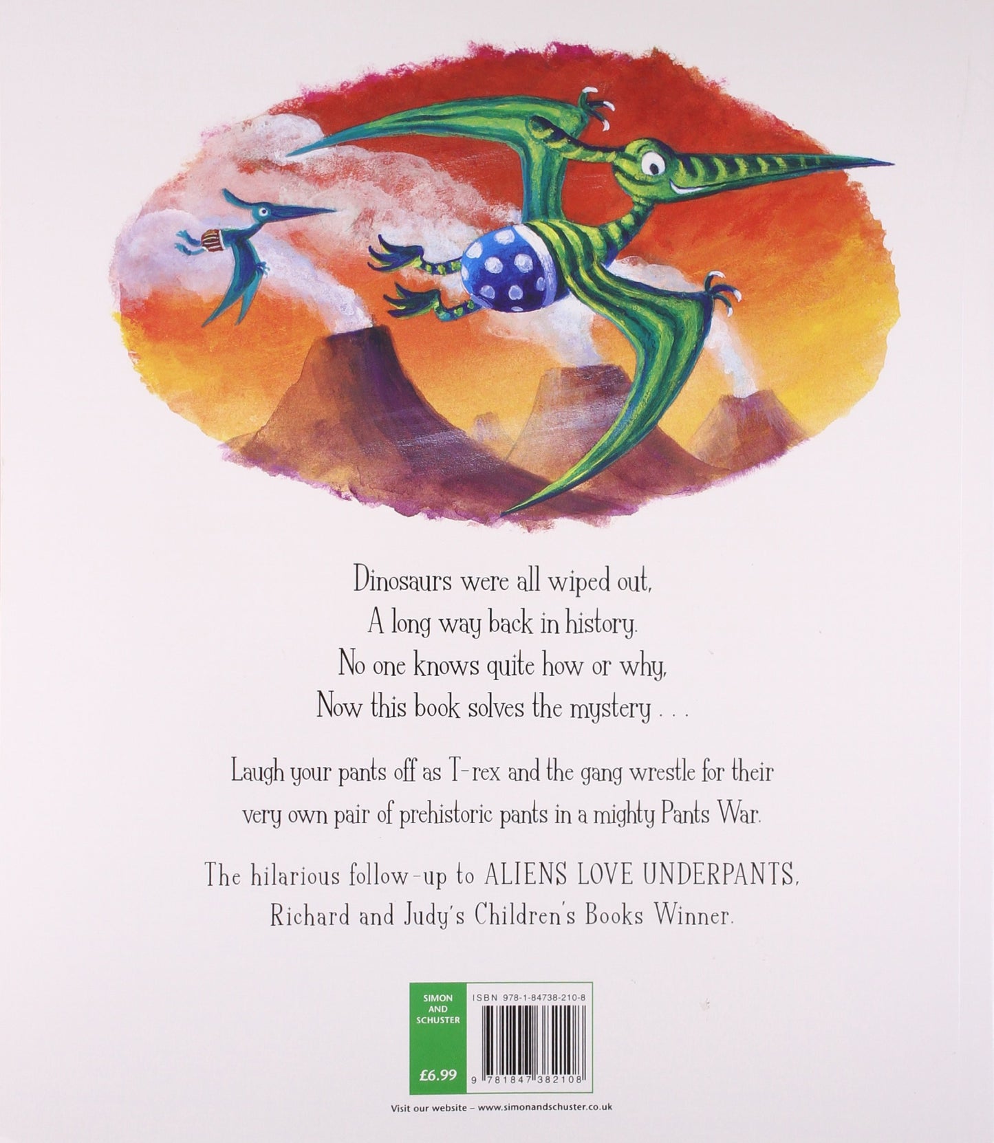 Dinosaurs Love Underpants-Paperback